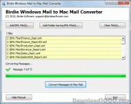 Move Windows Mail to Mac Mail screenshot